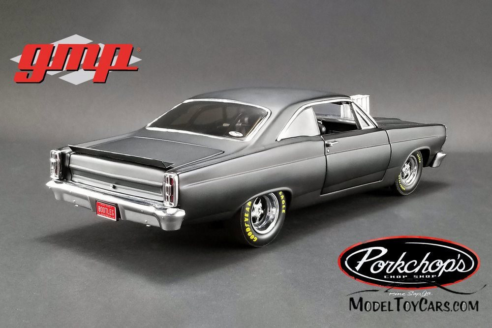 1966 Ford Fairlane - Bootleg Hardtop, Silver - GMP 18910 - 1/18