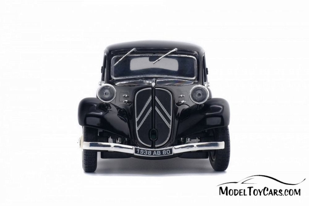 1937 Citroen Traction 11CV Hardtop, Black - Solido S1800903 - 1/18