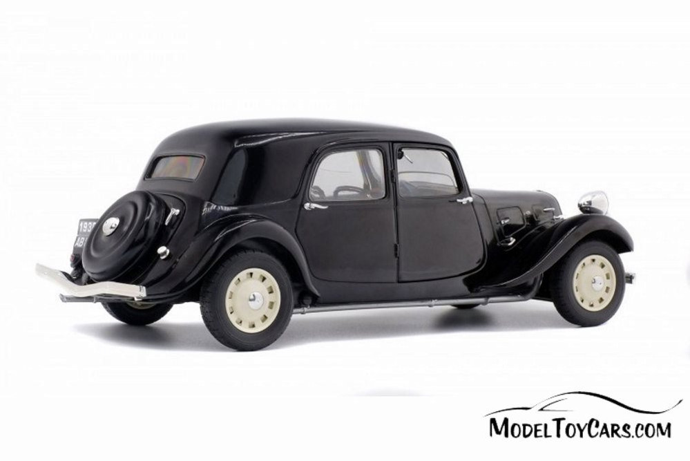 1937 Citroen Traction 11CV Hardtop, Black - Solido S1800903 - 1/18