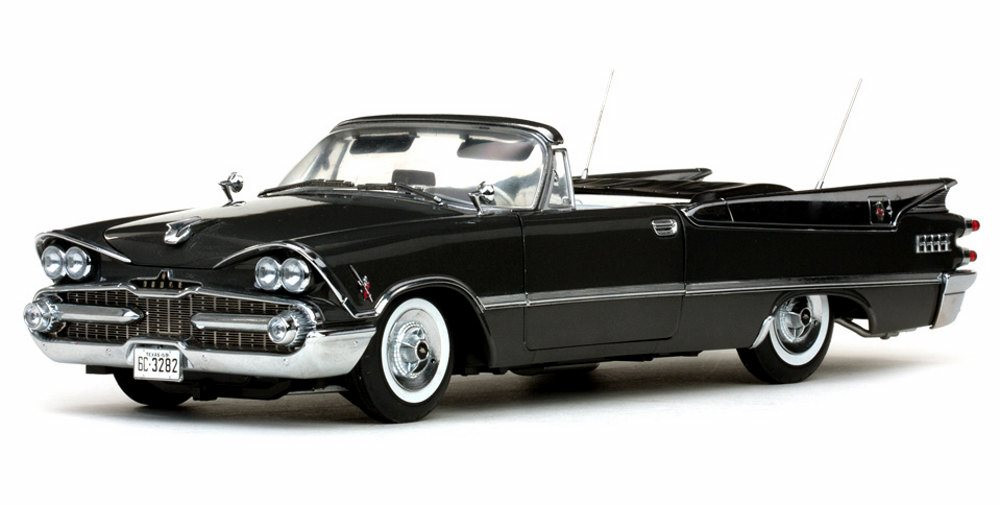 1959 Dodge Custom Royal Lancer Open Convertible, Black - Sun Star