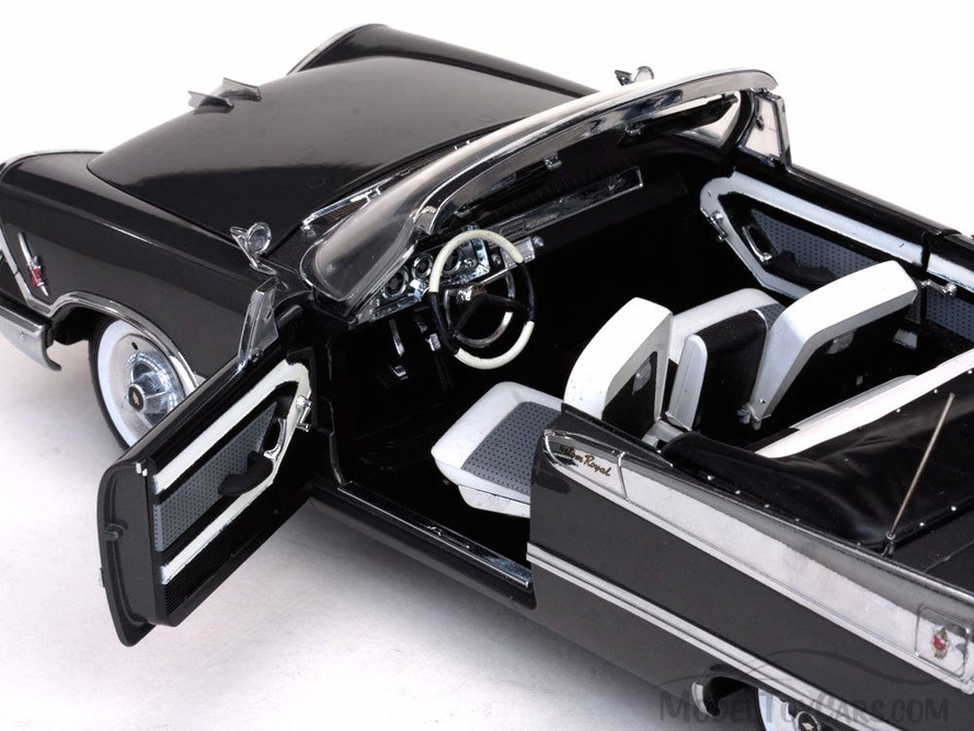 1959 Dodge Custom Royal Lancer Open Convertible, Black - Sun Star