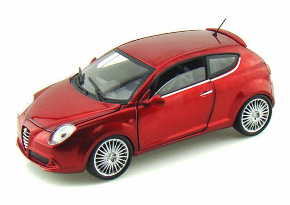 Alfa Romeo Mito Hard Top, Metallic Red - Mondo Motors MO51046 - 1/24 scale diecast model car