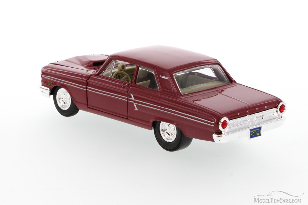 1964 Ford Fairlane Thunderbolt, Cherry - Showcasts 34957 - 1/24 Scale Diecast Model Toy Car