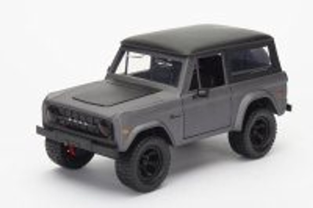 1973 Ford Bronco, Gray - Jada 31320DP1 - 1/24 scale Diecast Model Toy Car