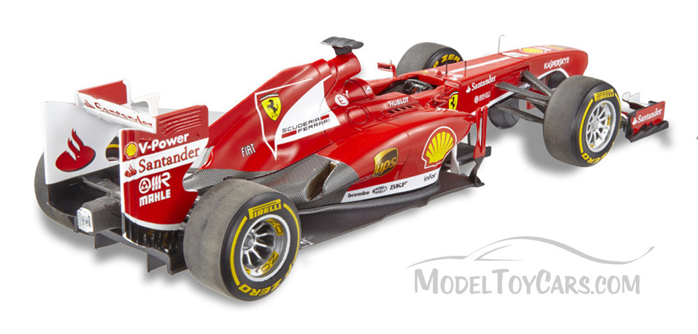 2013 - Ferrari F138 - F. Alonso, Red - Mattel Hot Wheels BCT82 - 1