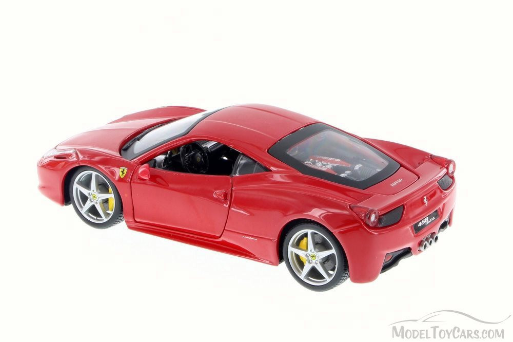 Bburago Ferrari 458 Italia Red 124 Diecast Model Car by India