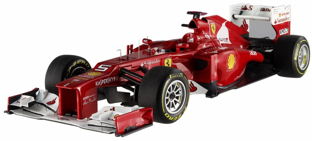 2012 - Ferrari F2012 F1 Formula - F. Alonso #5, Red - Mattel Hot Wheels  X5484 - 1/18 Diecast Car