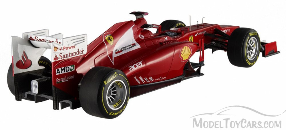 マテル ホットウィール 1/43 フェラーリ F2012 アロンソ #3 Hot Wheels 1:43 Elite Ferrari F2012 AS Driven by F. Alonso
