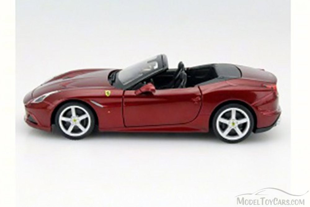 Ferrari California T (Open Top), Burgundy - Bburago 26011 - 1/24
