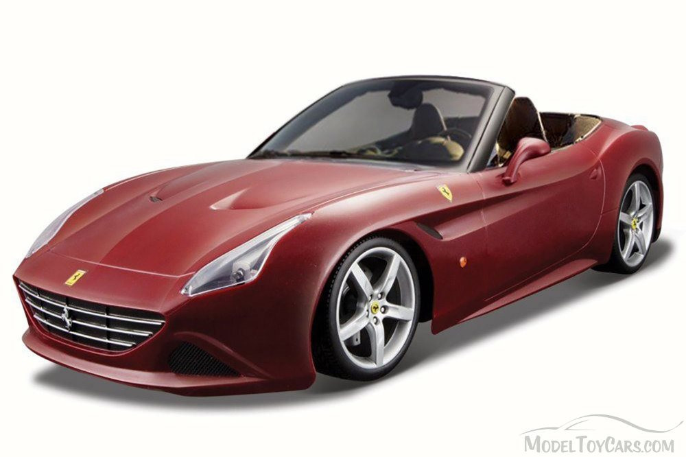 Ferrari California T (Open Top), Burgundy - Bburago 26011 - 1/24