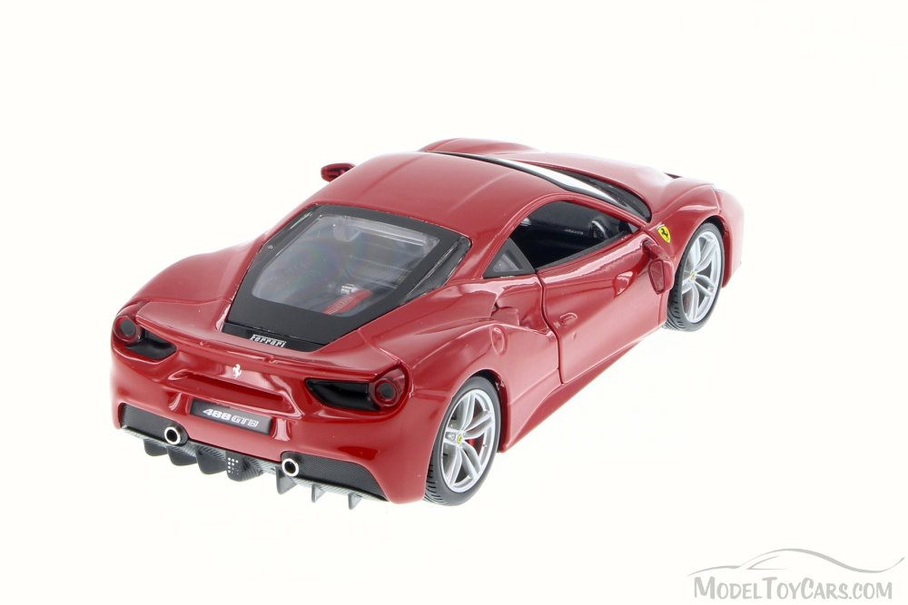 Ferrari 488 GTB, Red - Bburago 26013D - 1/24 Scale Diecast Model Toy Car (Brand New, but NOT IN BOX)