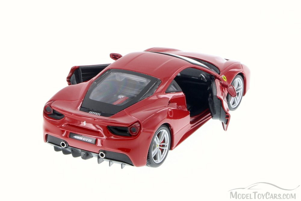 Ferrari 488 GTB, Red - Bburago 26013D - 1/24 Scale Diecast Model Toy Car (Brand New, but NOT IN BOX)