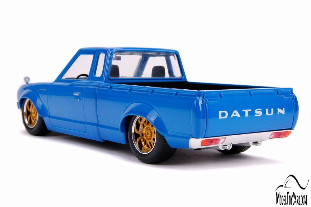 1972 Datsun 620 Pickup, Blue - Jada 31625DP1 - 1/24 scale