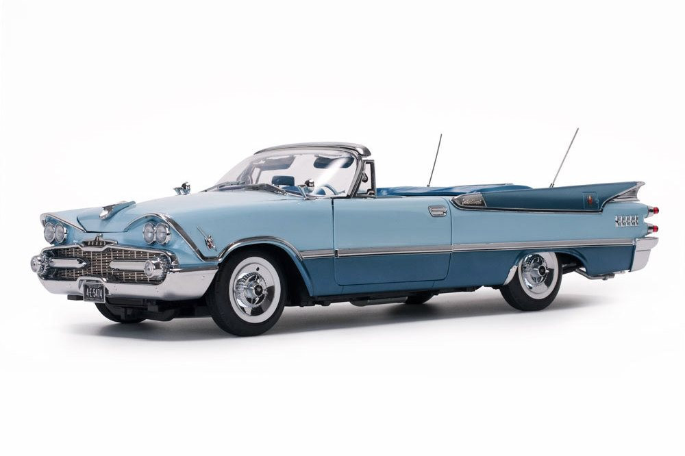 1959 Dodge Custom Royal Lancer Convertible (Top Down), Light Blue