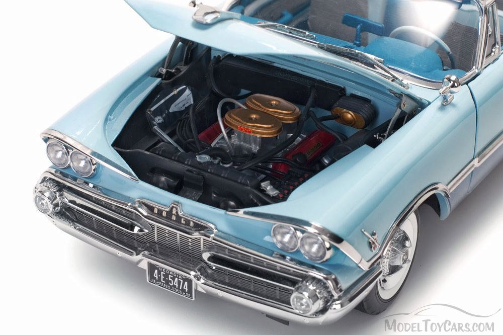 1959 Dodge Custom Royal Lancer Convertible (Top Down), Light Blue