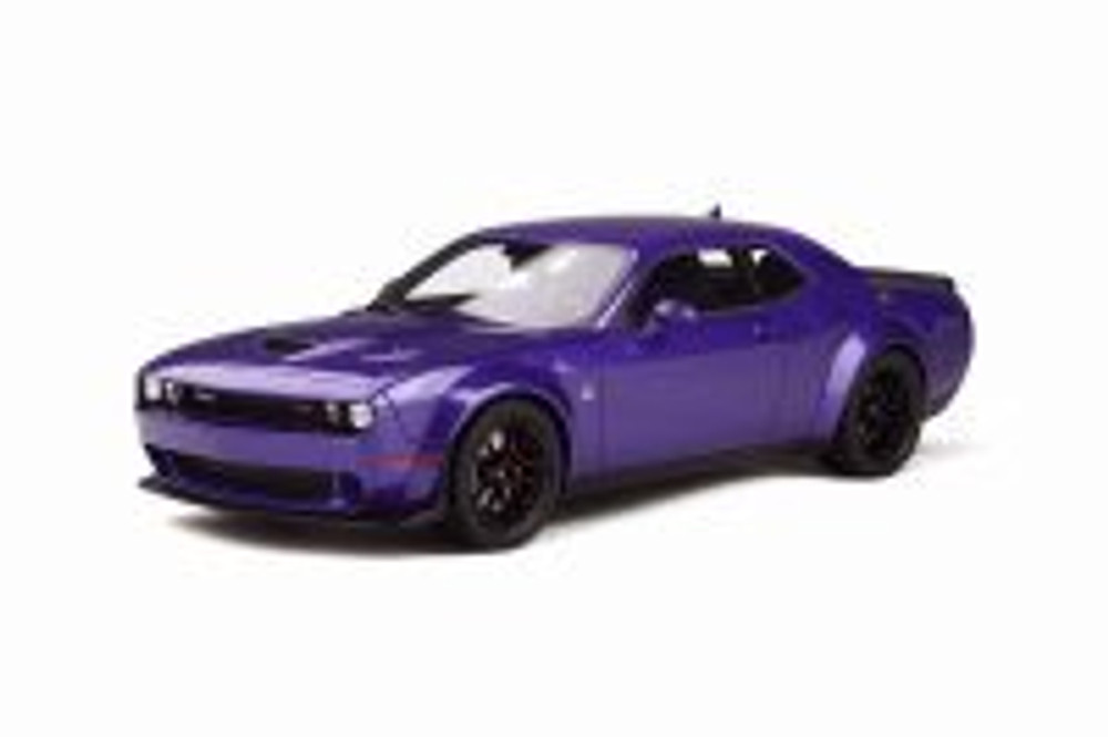 Dodge Challenger R/T Scat Pack Widebody Hardtop, Purple - GT Spirit GT248 - 1/18 scale Resin Model Toy Car
