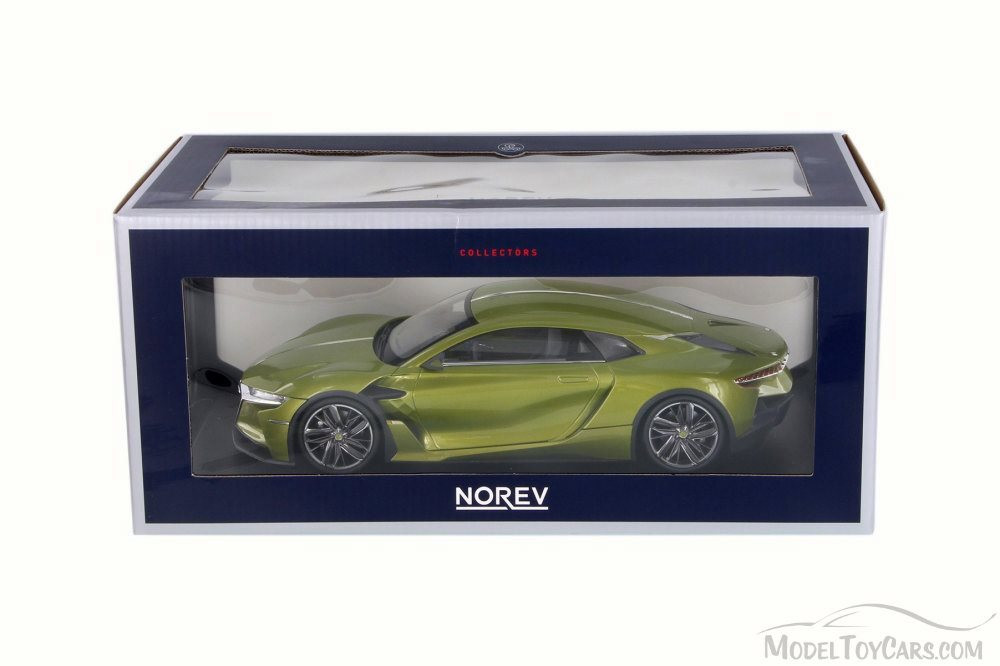 2016 Citroen DS E-Tense - Salon de Geneve 2016, Metallic Green - Norev  181700 - 1/18 Scale Diecast Model Toy Car