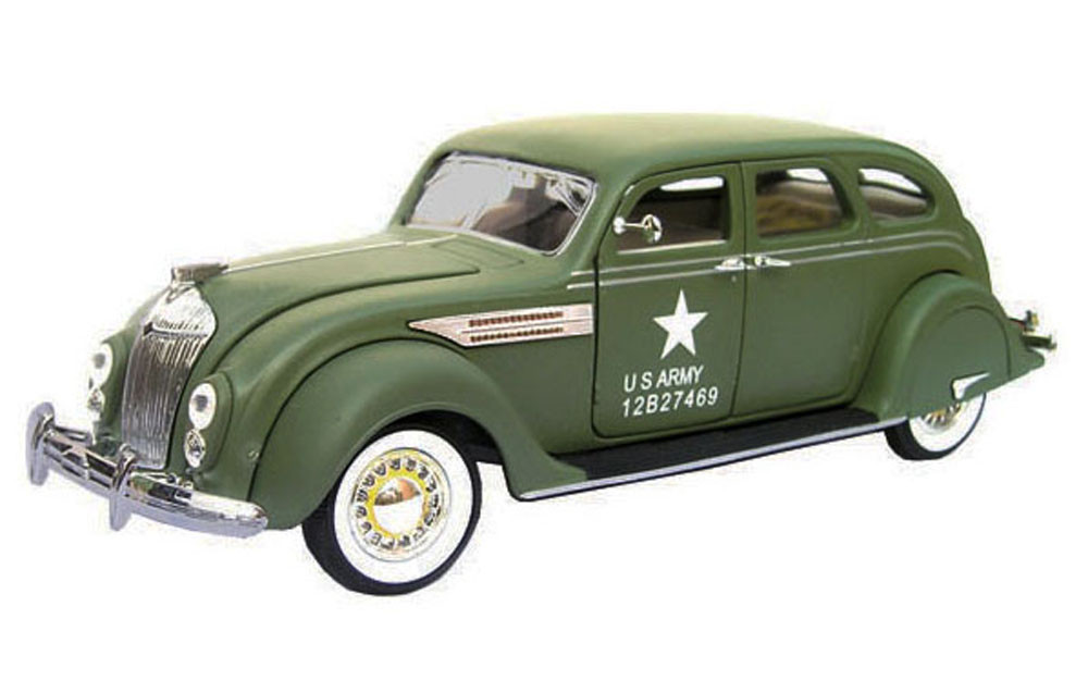 1936 Chrysler Airflow US Army Issued, Green - Signature Models