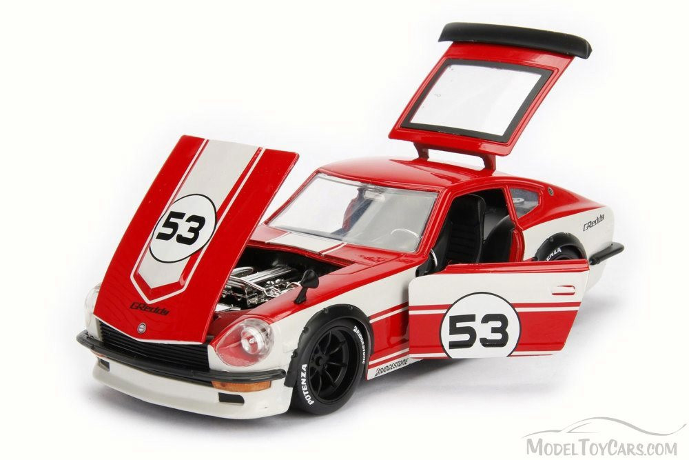 Jada Toys 1:24 1972 ダットサン 240Z - ミニカー