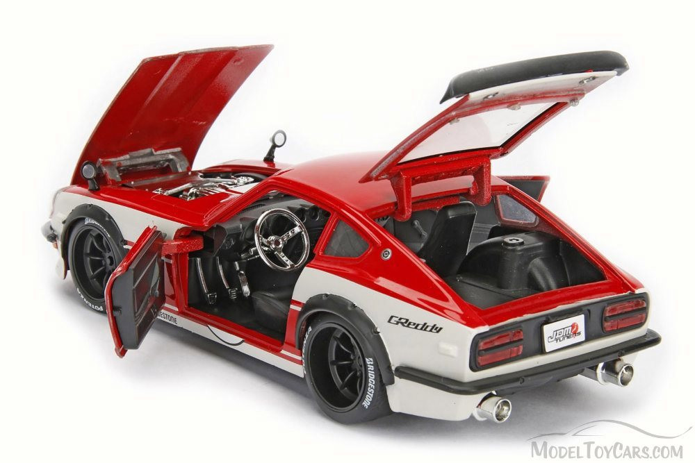 73 Datsun 240Z (Red)限定５２８台 ☆HOスロットカー Auto World Xtraction 1973 Datsun 240Z (Red) HO Slot Car