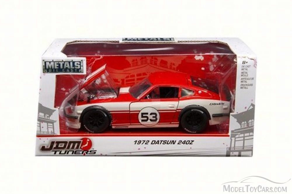 Jada Toys 1/24 1972 ダットサン240Z JADA JDM TUNERS 1972 DATSUN 240Z RED 1:24 DIECAST MODEL CAR