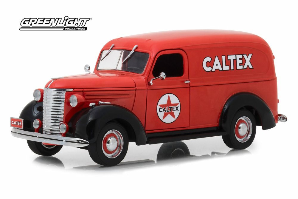 1939 Chevy Panel Truck, Caltex - Greenlight 18246 - 1/24 scale
