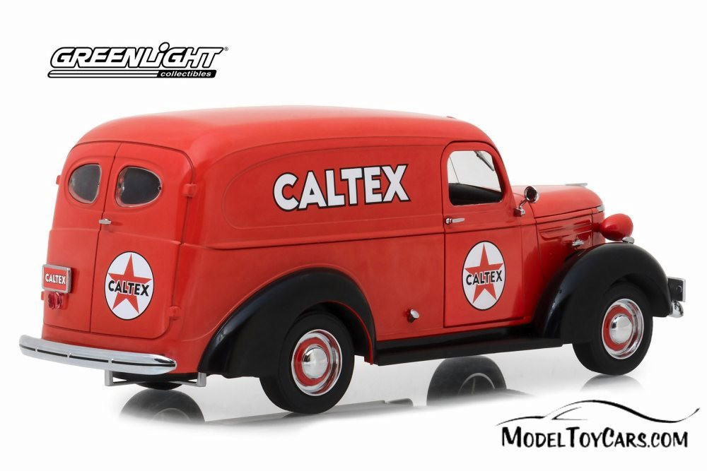 1939 Chevy Panel Truck, Caltex - Greenlight 18246 - 1/24 scale