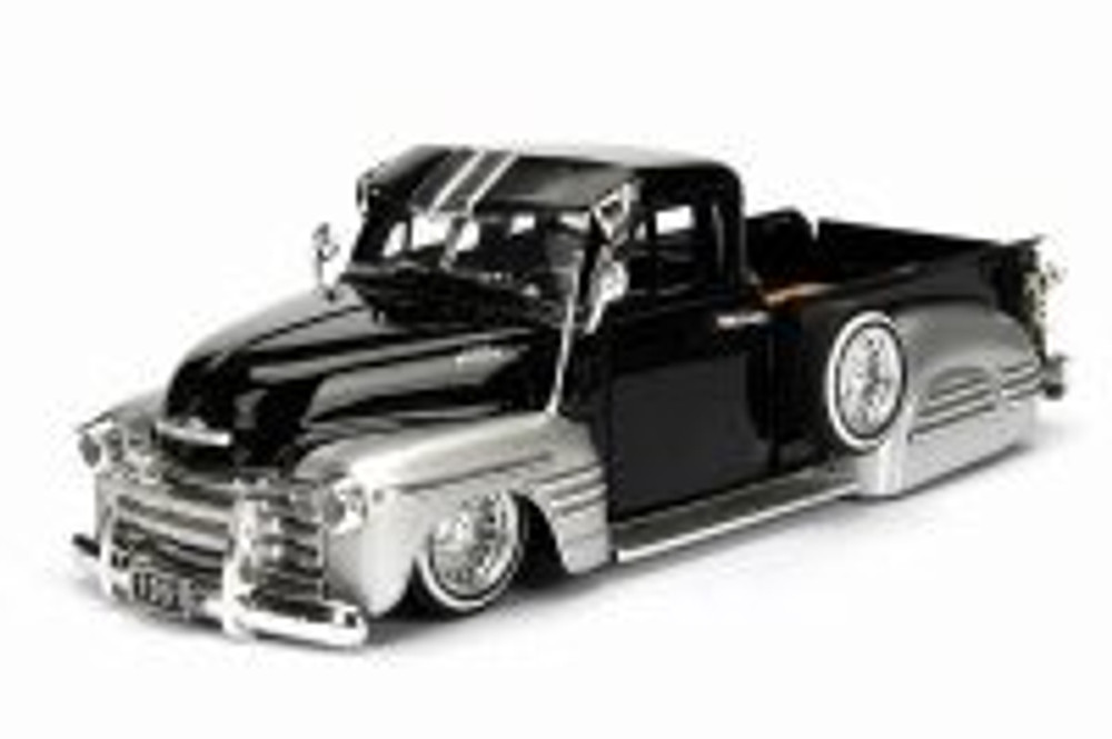 1951 Chevy Pick Up, Black w/ Silver - Jada 99036DP1 - 1/24 Scale