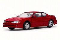 2000 Chevy Monte Carlo SS, Torch Red - Sun Star 1987 - 1/18 Scale