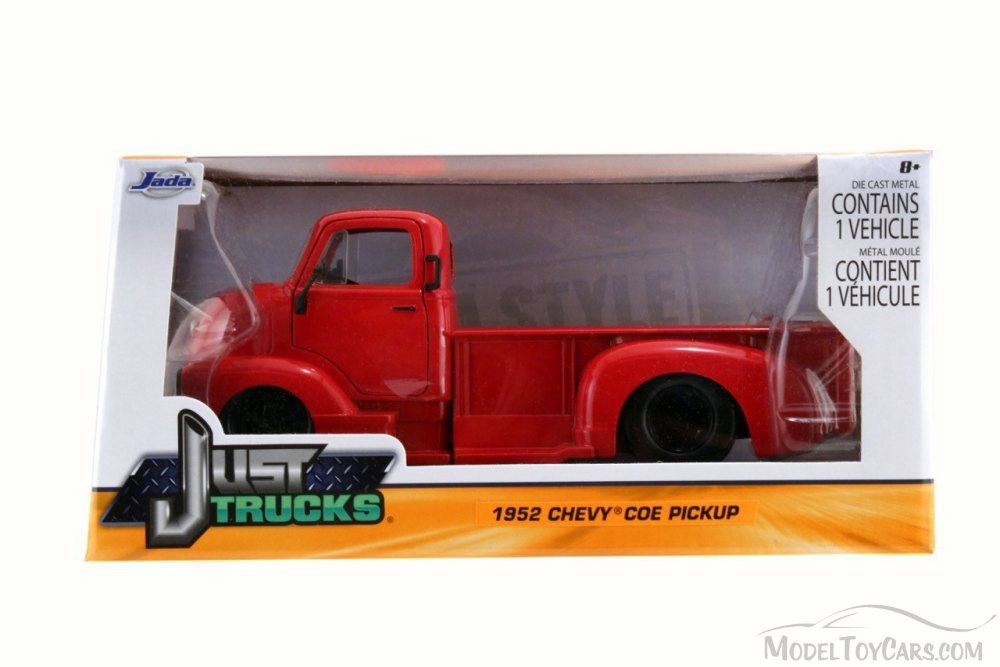 1952 Chevy COE, Matte Black - JADA 97046 - 1/24 Scale Diecast