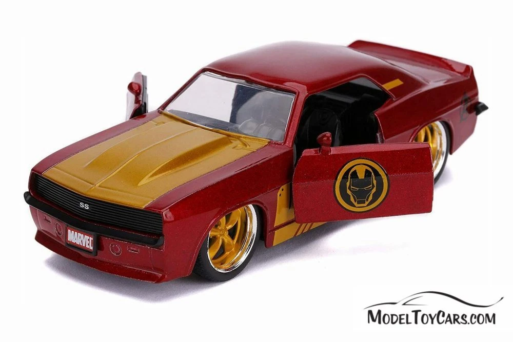 1969 Chevy Camaro SS, Iron Man - Jada 31744 - 1/32 scale Diecast Model Toy Car