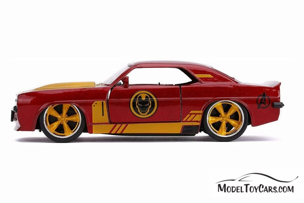 1969 Chevy Camaro SS, Iron Man - Jada 31744 - 1/32 scale Diecast Model Toy Car