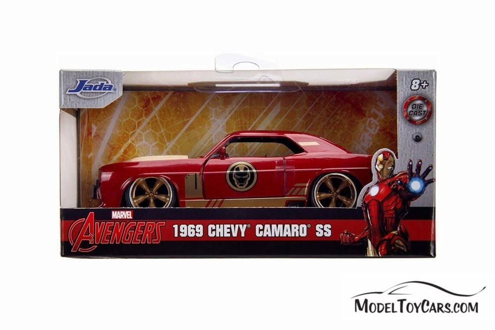 1969 Chevy Camaro SS, Iron Man - Jada 31744 - 1/32 scale Diecast Model Toy Car