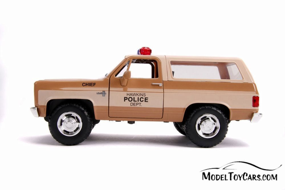 Chevy Blazer w/Police Badge, Stranger Things- Hopper's