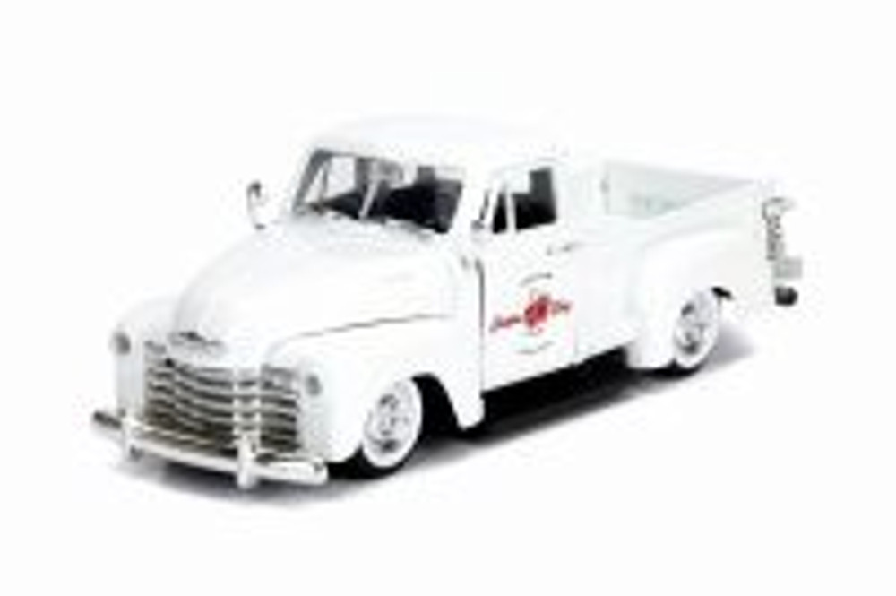 1953 Chevy 3100 Pick Up 'Custom Shop', Pearl White - Jada