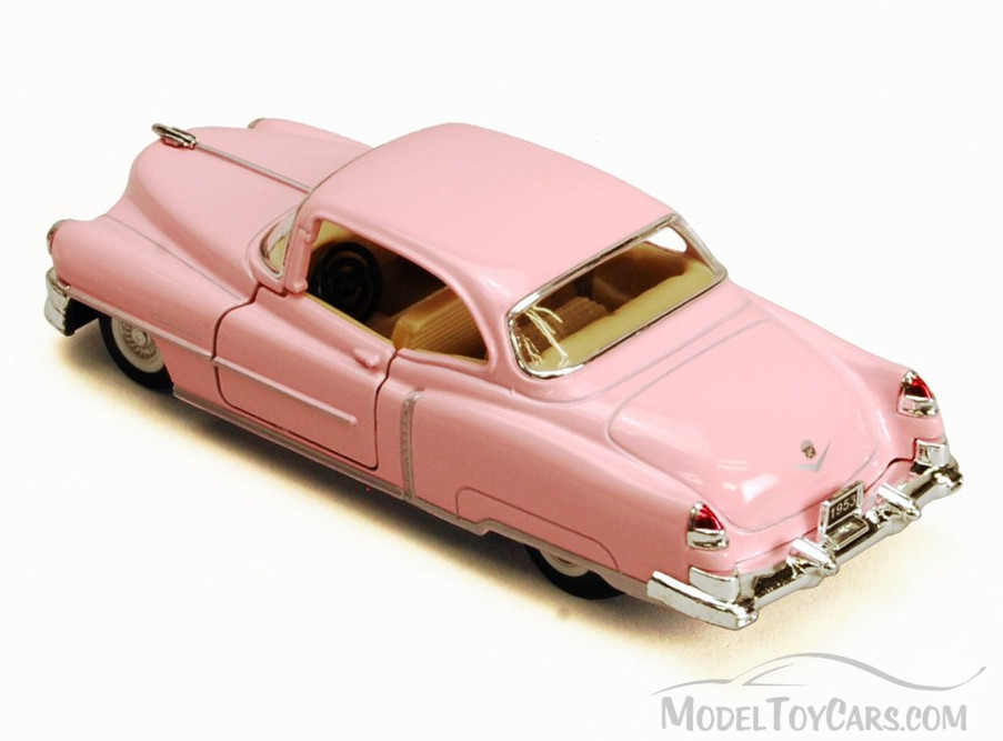 1953 Cadillac Series 62, Pink - Kinsmart 5339D - 1/43 scale Diecast Car  (Brand New, but NOT IN BOX)