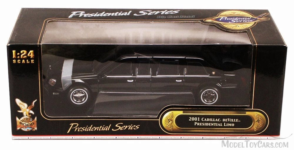 2001 Cadillac Deville Presidential Limousine - Road Signature 24018 - 1/24  Scale Diecast Model Toy Car