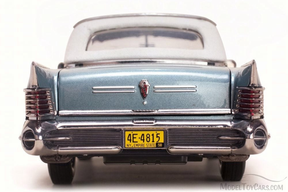 1958 Buick Limited Closed Convertible, Blue Mist - Sun Star 4815 - 1/18 Scale Diecast Model Toy Car