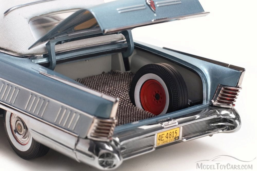 1958 Buick Limited Closed Convertible, Blue Mist - Sun Star 4815 - 1/18 Scale Diecast Model Toy Car