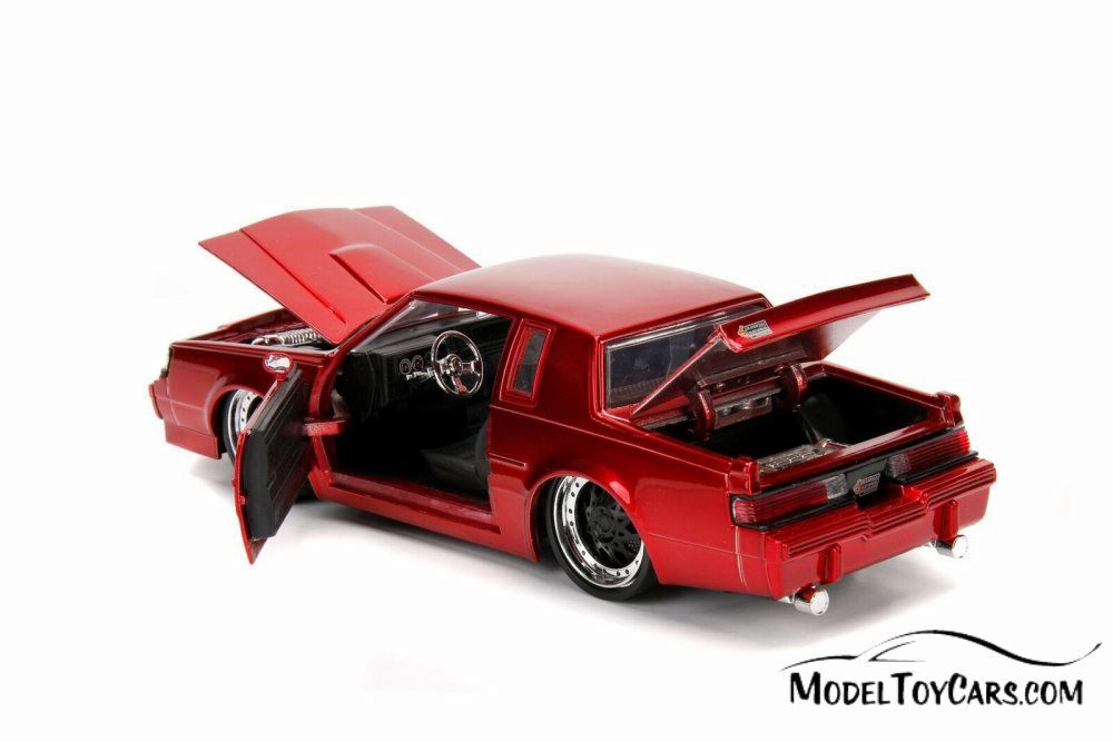 1987 Buick Grand National Hard Top, Red - Jada 30341DP1 - 1