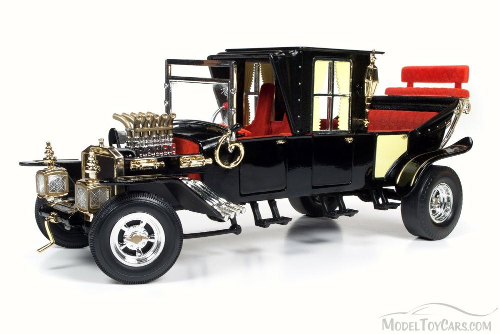 The Barris Custom Indy Coach, Black - Auto World AW233 - 1/18 Scale Diecast Model Toy Car