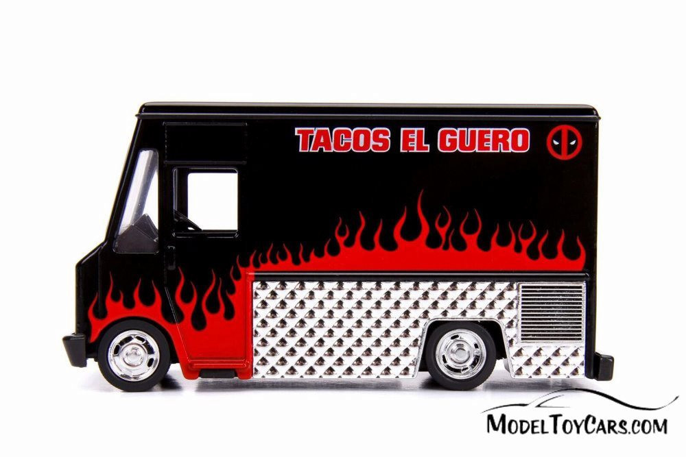 Taco Truck, Deadpool - Jada 30864 - 1/32 scale Diecast Model Toy Car