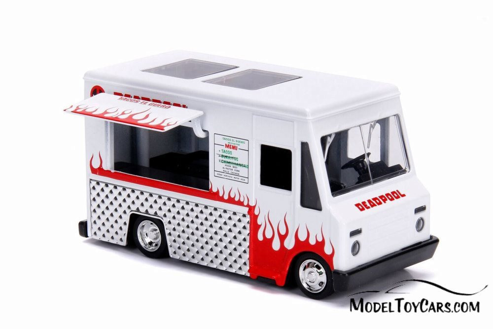 Taco Truck, Deadpool - Jada 99800 - 1/32 scale Diecast Model Toy Car