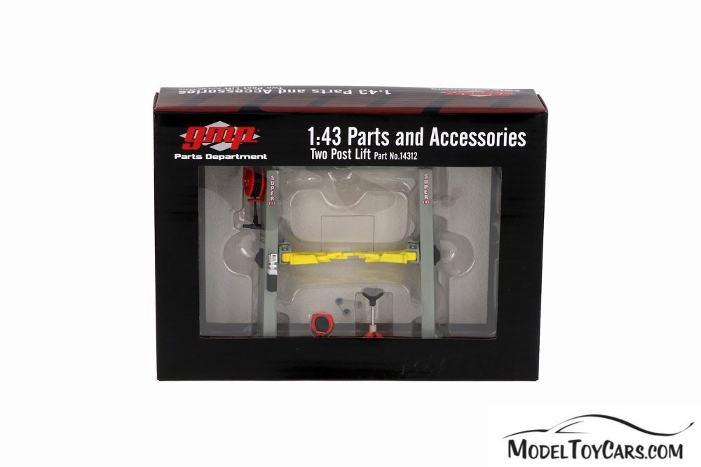 Two Post Lift, Gray - GMP 14312 - 1/43 scale Diecast Accessory