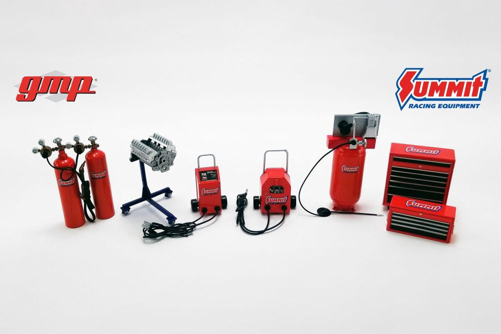 Summit Racing Equipment Tools, Red - GMP 18940 - 1/18 scale