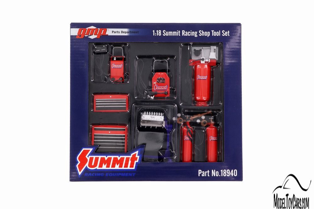Summit Racing Equipment Tools, Red - GMP 18940 - 1/18 scale