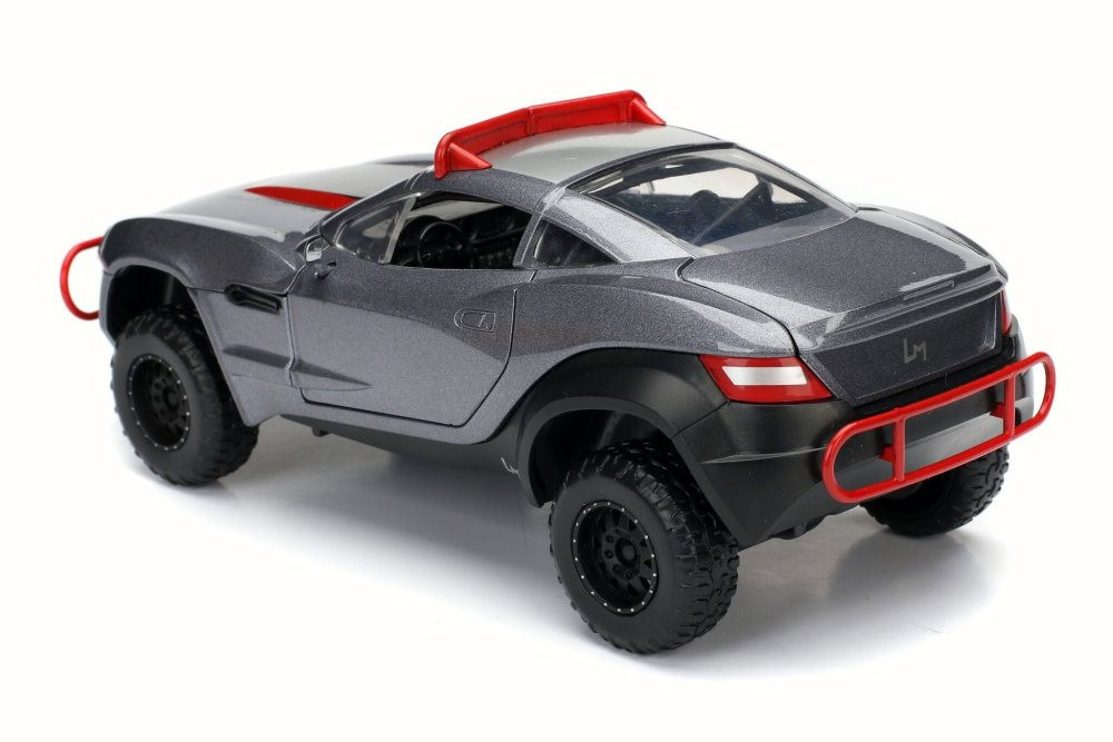Jada Toys 1/24 Rally Fighter 98297 – Diecast Gris/rouge – Occasion