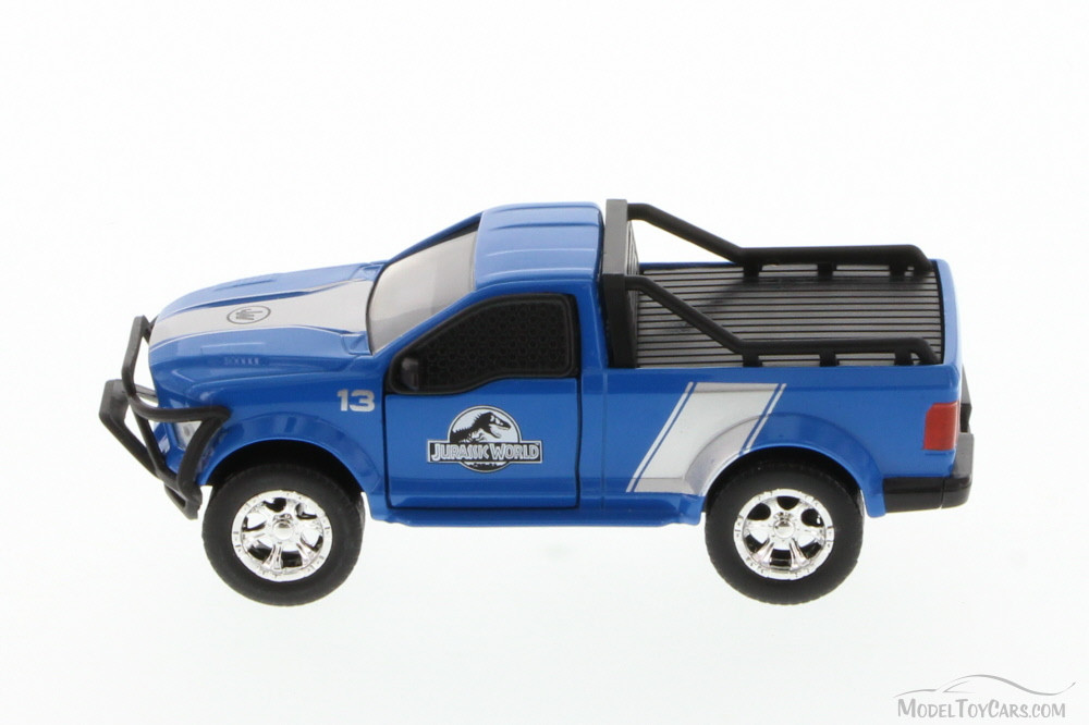 Jurassic World Rescue Truck, Blue with White Stripes - JADA 97078