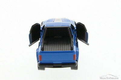 Jurassic World Rescue Truck, Blue with White Stripes - JADA 97078 - 1/43 Scale Diecast Model Toy Car