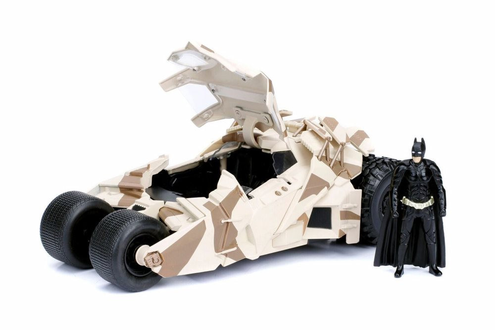 Batmobile Camouflage Version with Batman Figure, The Dark Knight - Jada 98543 - 1/24 Diecast Car
